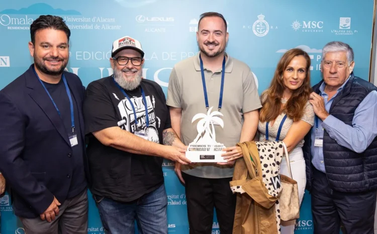 Multiespacio Rabasa Alicante premiada en la GALA I PREMIOS TURISMO 2025